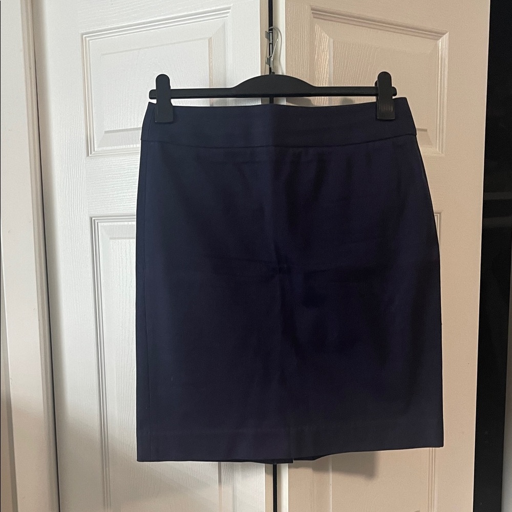 Banana Republic Dark Blue Pencil Skirt